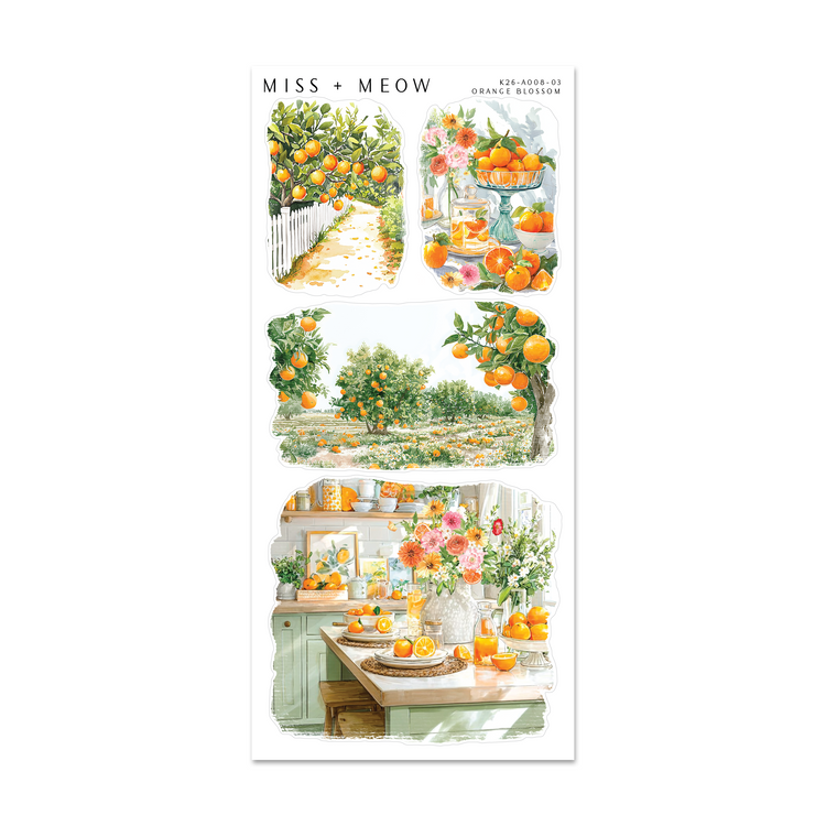 Orange Blossom | Add-On Stickers