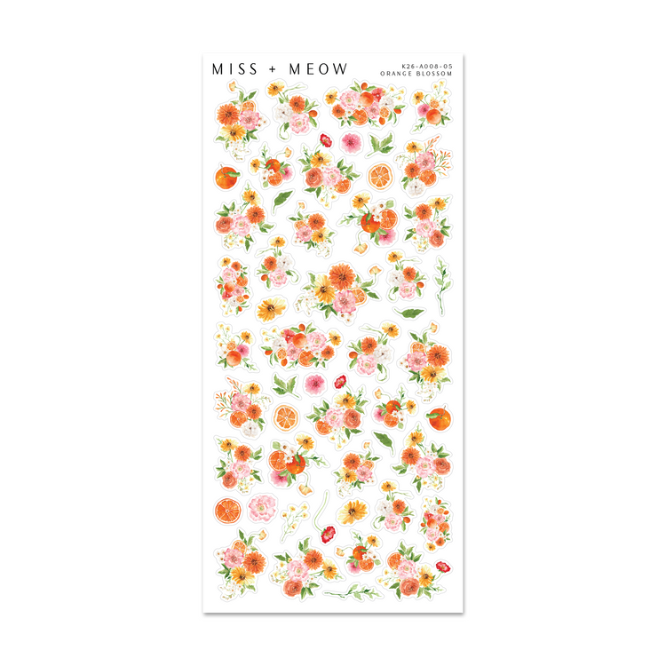 Orange Blossom | Add-On Stickers
