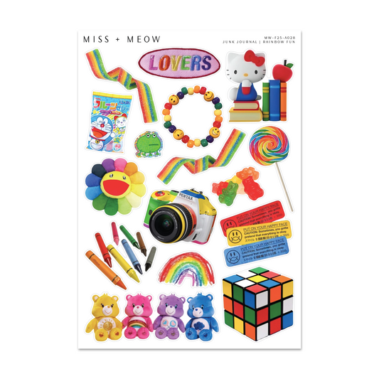 Junk Journal | Rainbow Fun