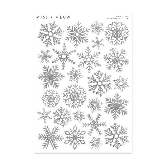 Deco | Snowflakes SILVER