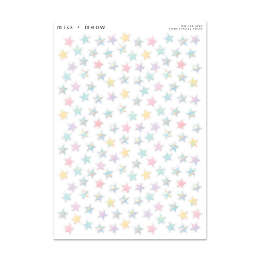 Deco | Stars PASTEL HOLO
