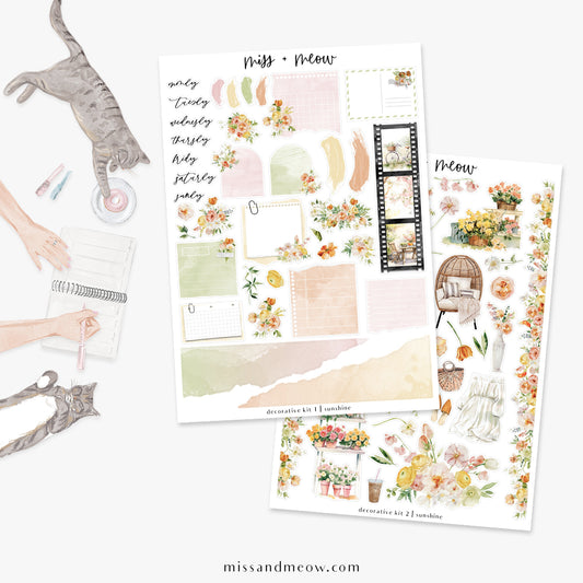 Sunshine | Decorative Sticker Kit
