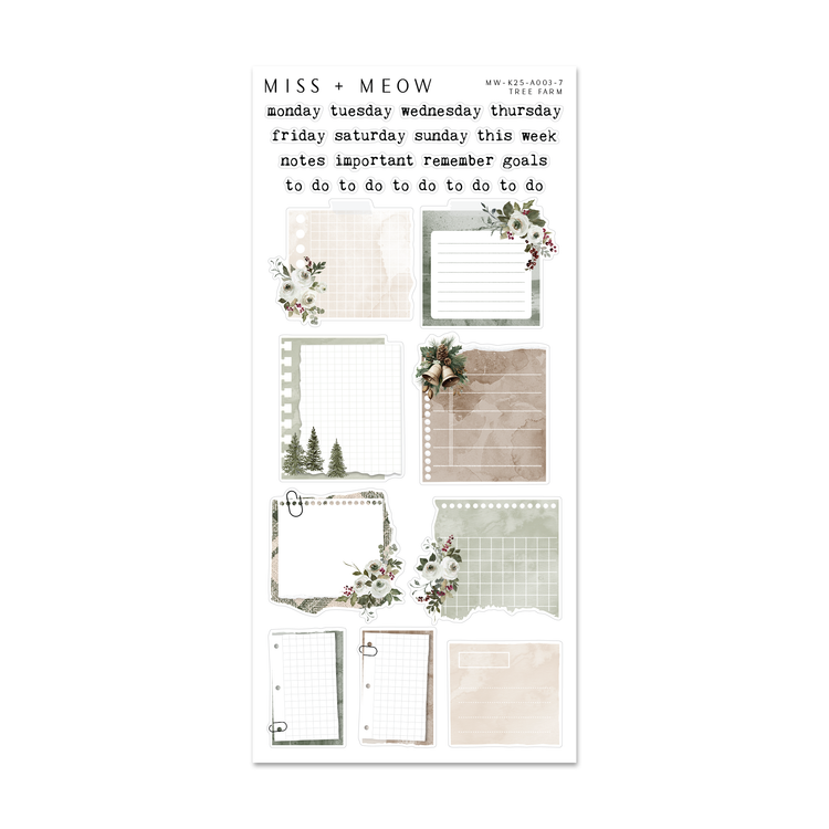Tree Farm | Add-On Stickers