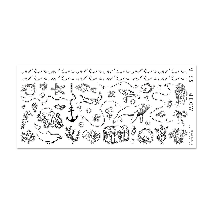 Under the Sea | Foil Stickers