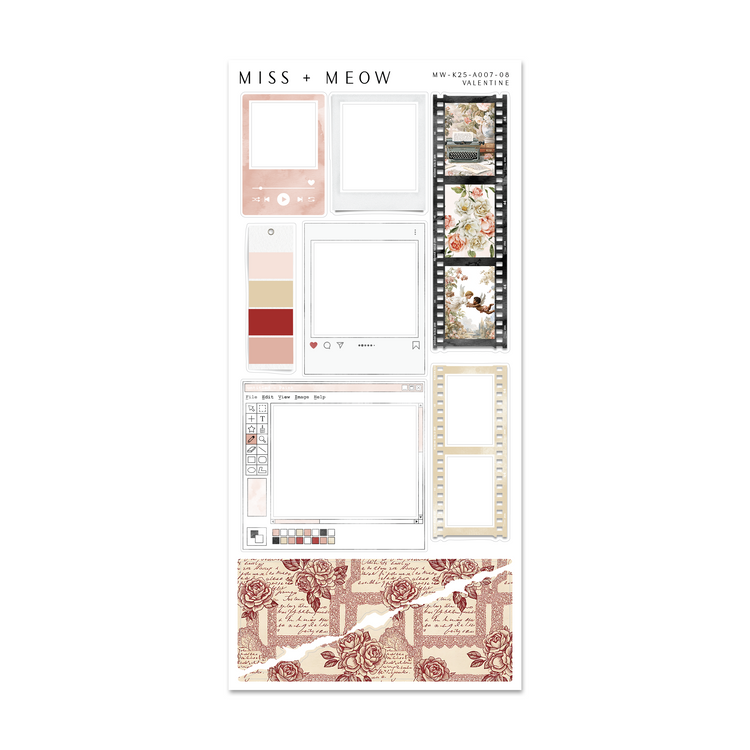 Valentine | Add-On Stickers