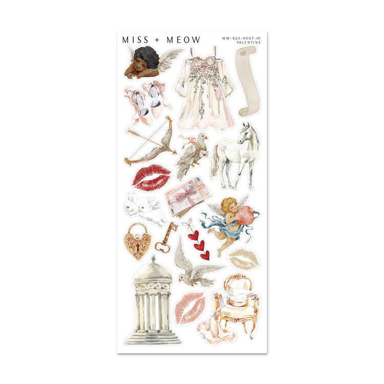 Valentine | Add-On Stickers