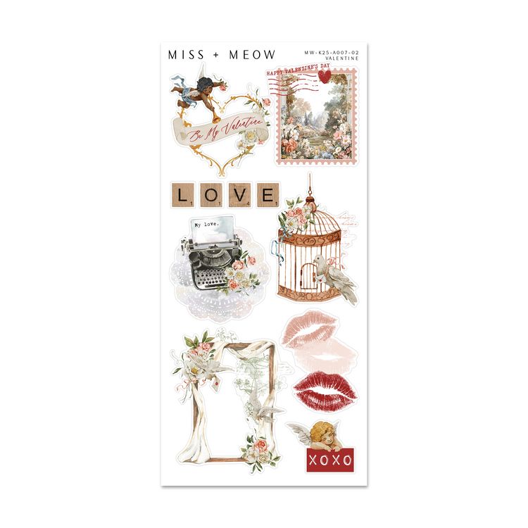 Valentine | Add-On Stickers