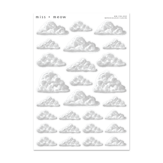 Deco | Watercolour Clouds