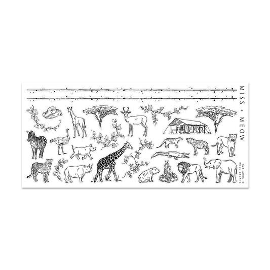 Wild Escape | Foil Stickers