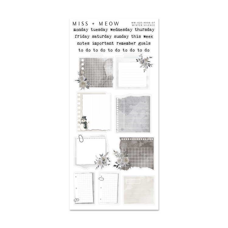 Winter Silence | Add-On Stickers