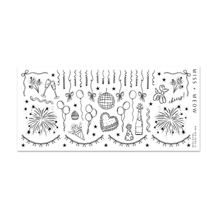 Your Year | Foil Stickers