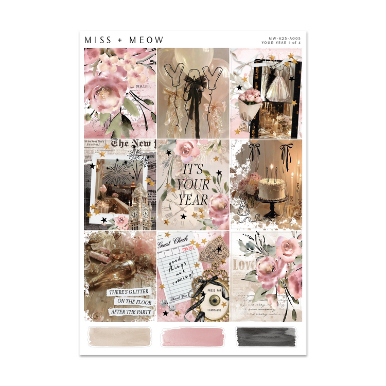 Your Year | Foiled Sticker Kit