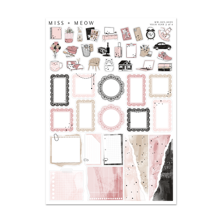 Your Year | Foiled Sticker Kit