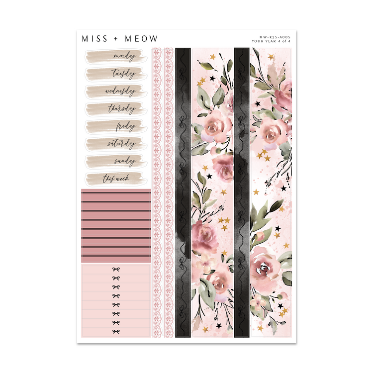 Your Year | Foiled Sticker Kit