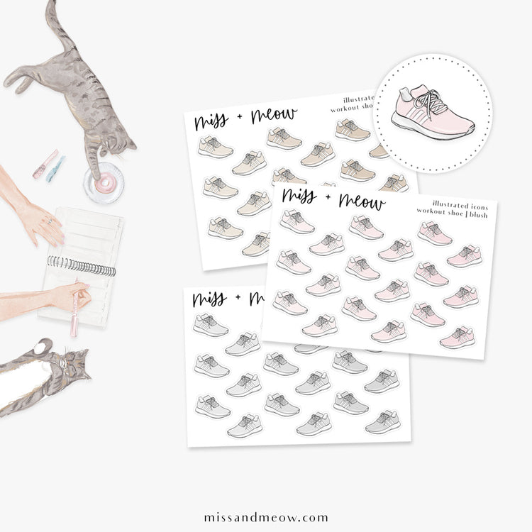 Workout Shoes | Illustrated Icons